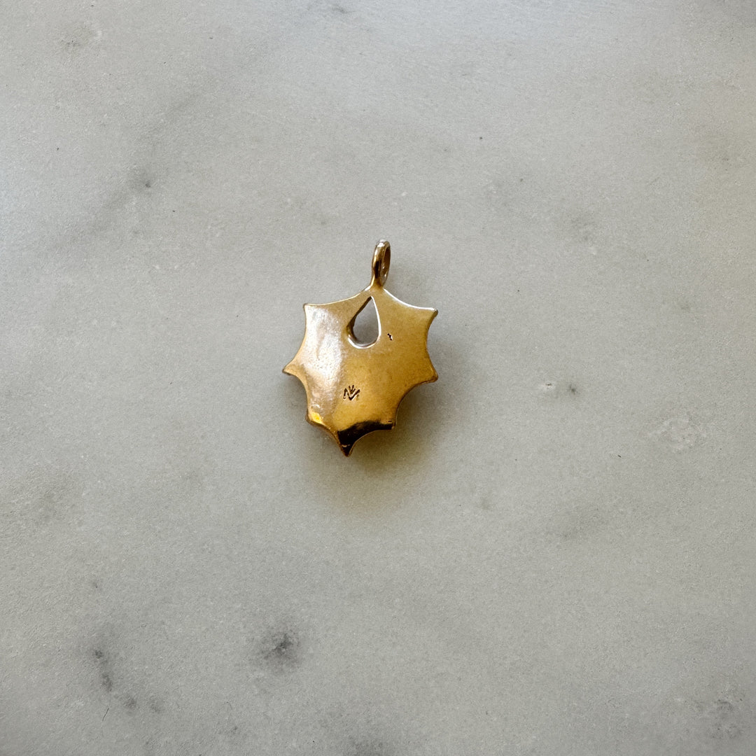 Bat pendant in bronze 