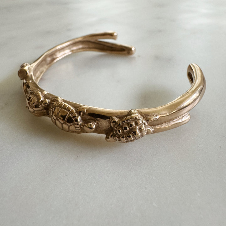 Turtle Bracelet in Bronze | MIMOSA Handcrafted