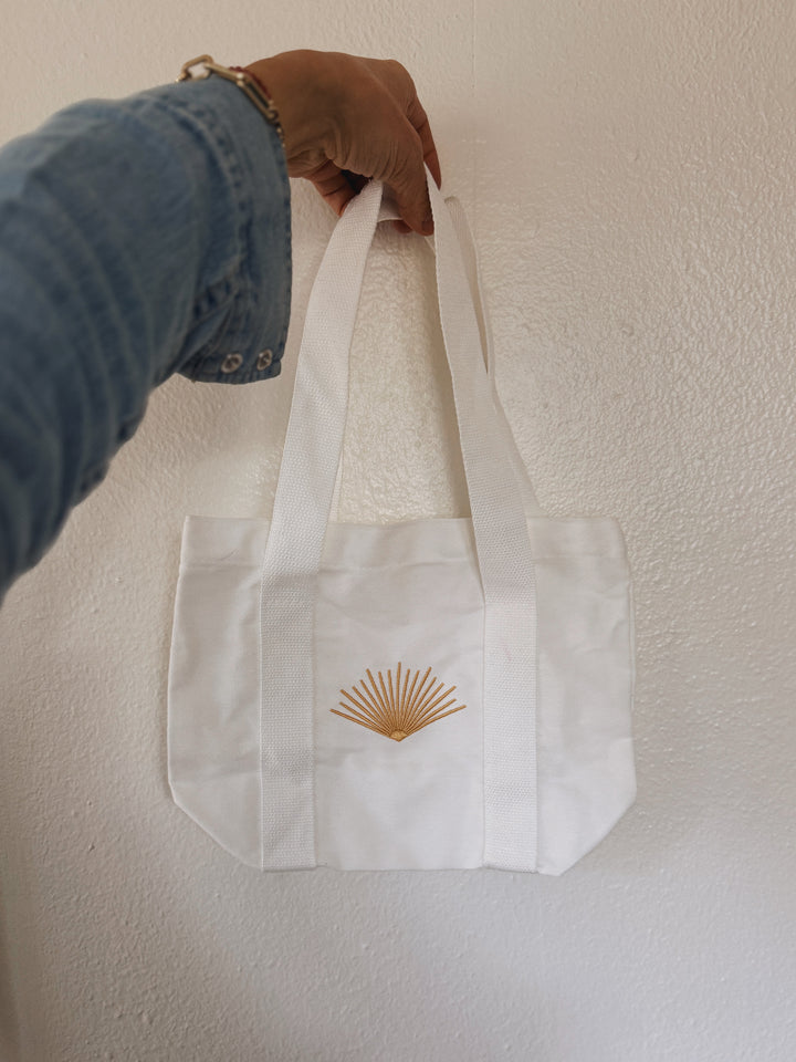 Mini Canvas Tote Bag | MIMOSA Handcrafted