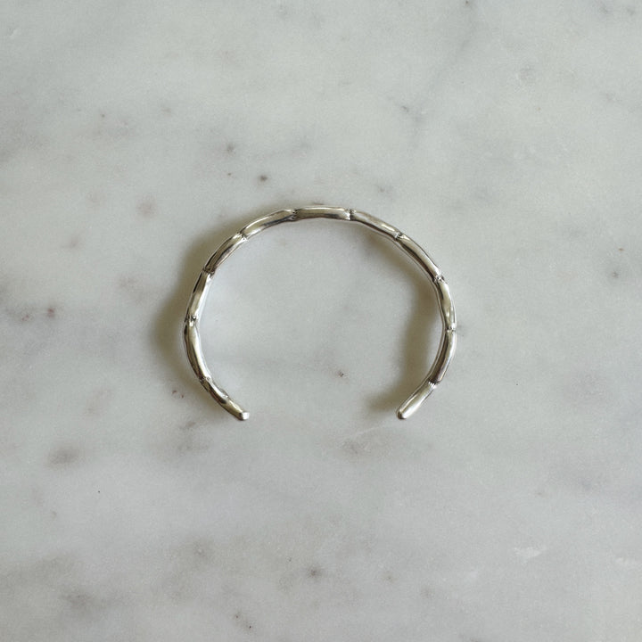 MIMOSA Handcrafted's Sterling Silver Boudin Link Bracelet
