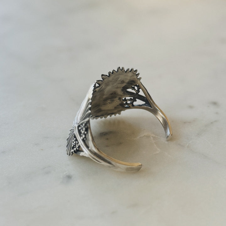 Palmetto Leaf Bracelet in sterling silver