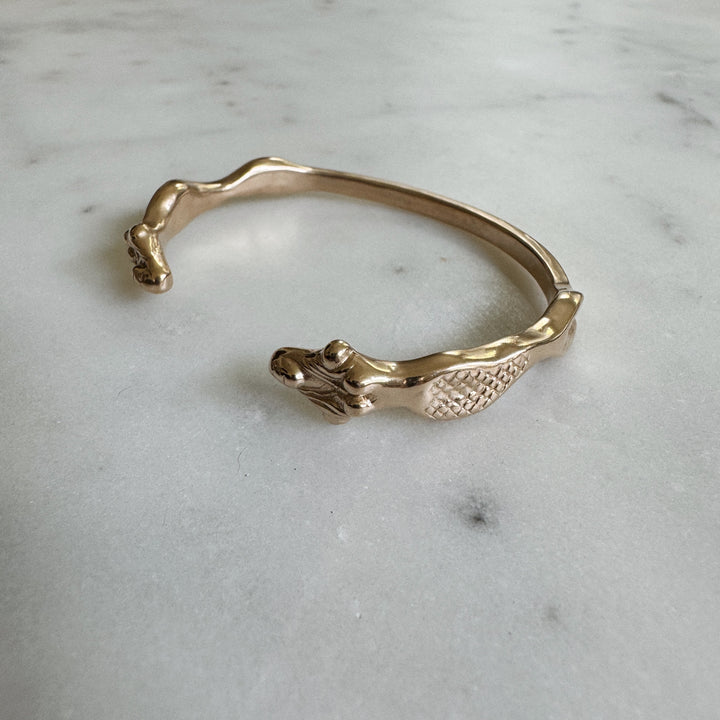 MIMOSA Handcrafted Mermaid Bracelet in Bronze