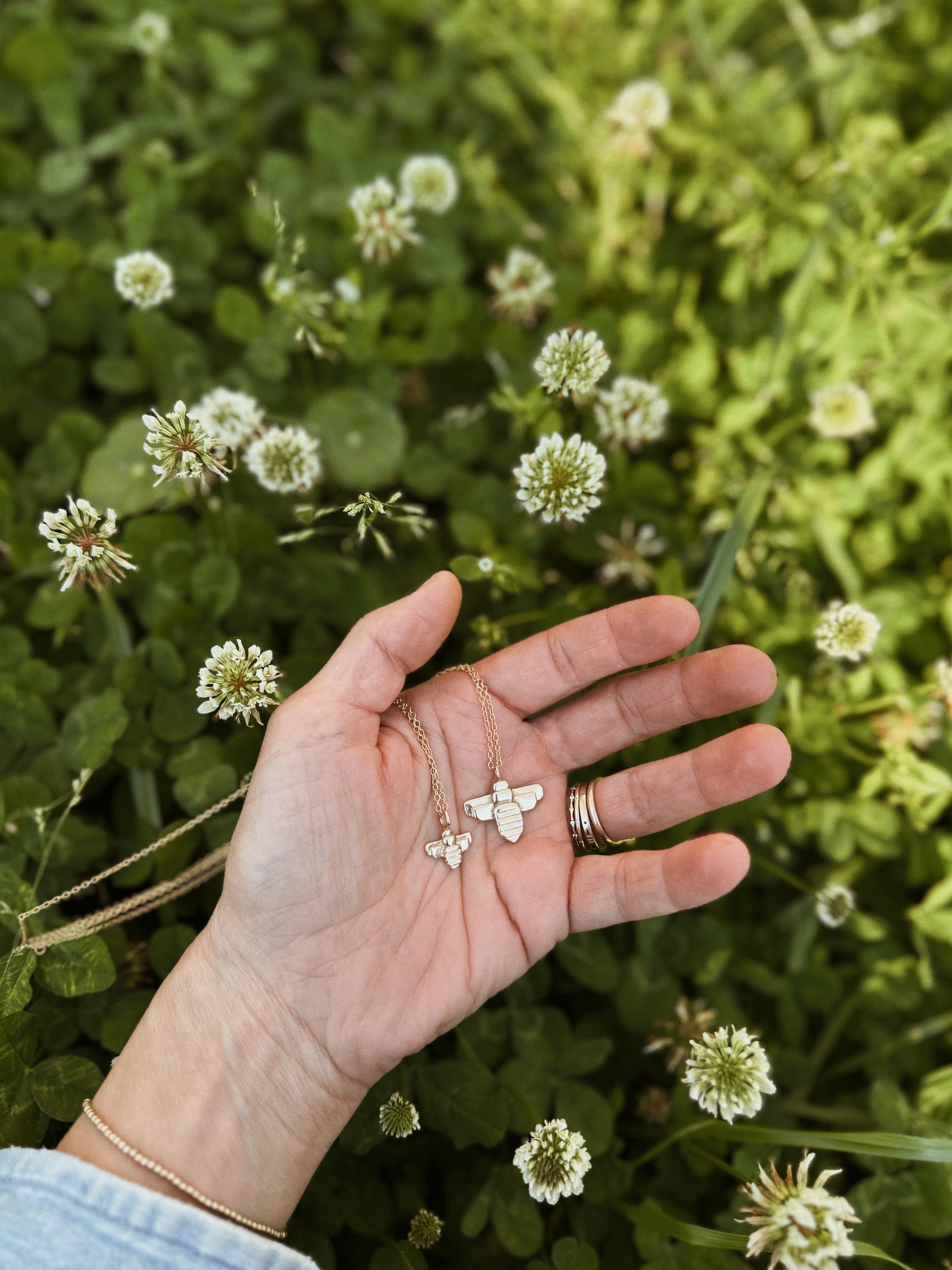 Small Bee Necklace | MIMOSA Handcrafted