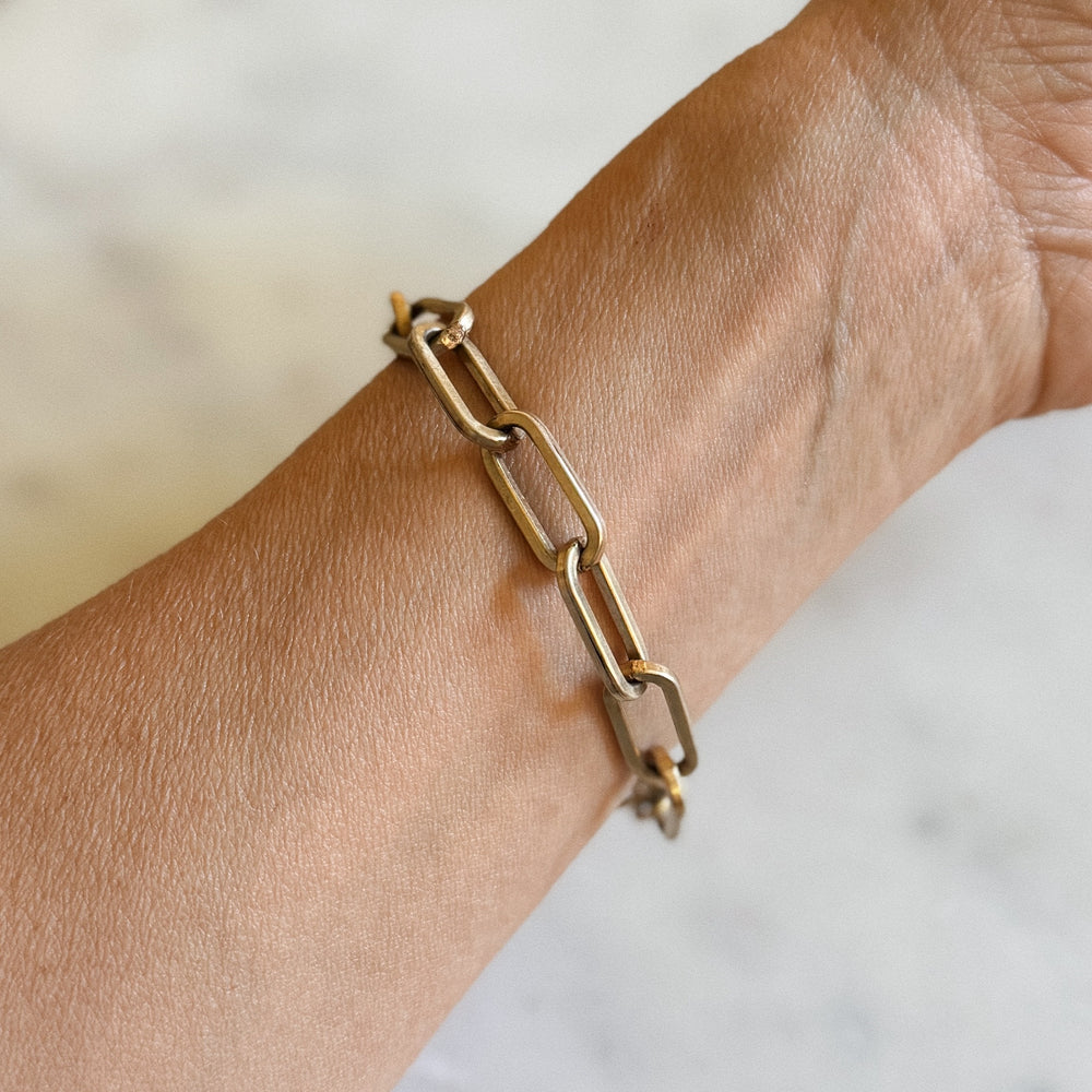 Gold-Filled Legacy Chain Charm Bracelet | MIMOSA Handcrafted