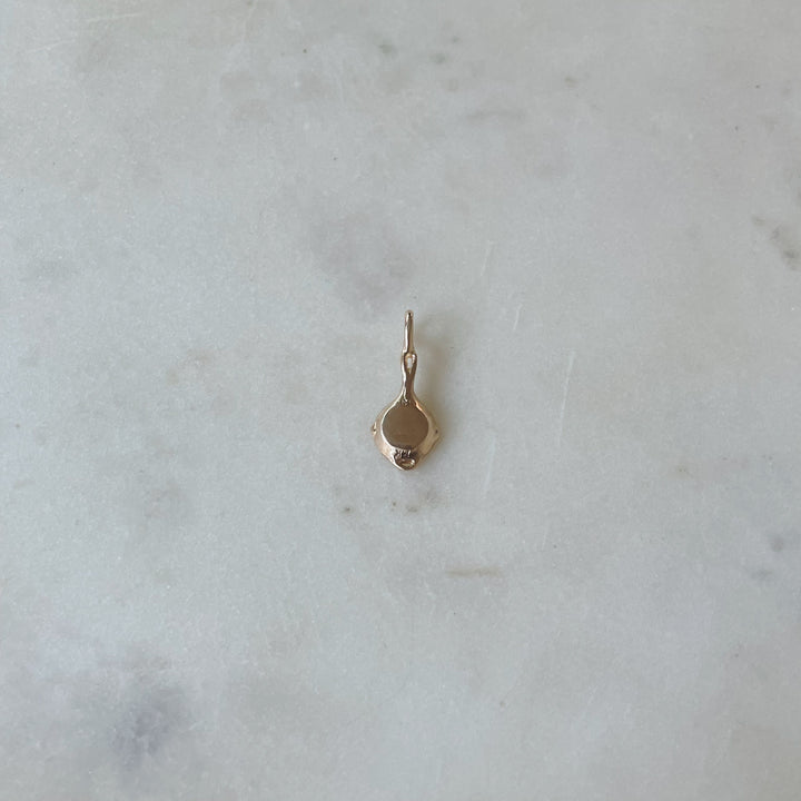 Gold Skillet Pendant | MIMOSA Handcrafted 