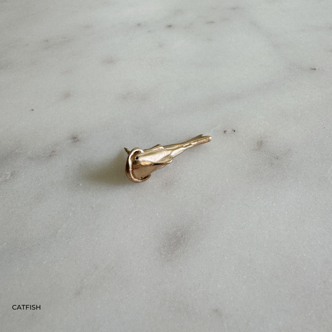 MIMOSA Handcrafted Catfish Pin