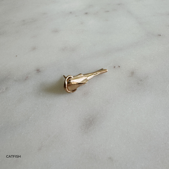 MIMOSA Handcrafted Catfish Pin