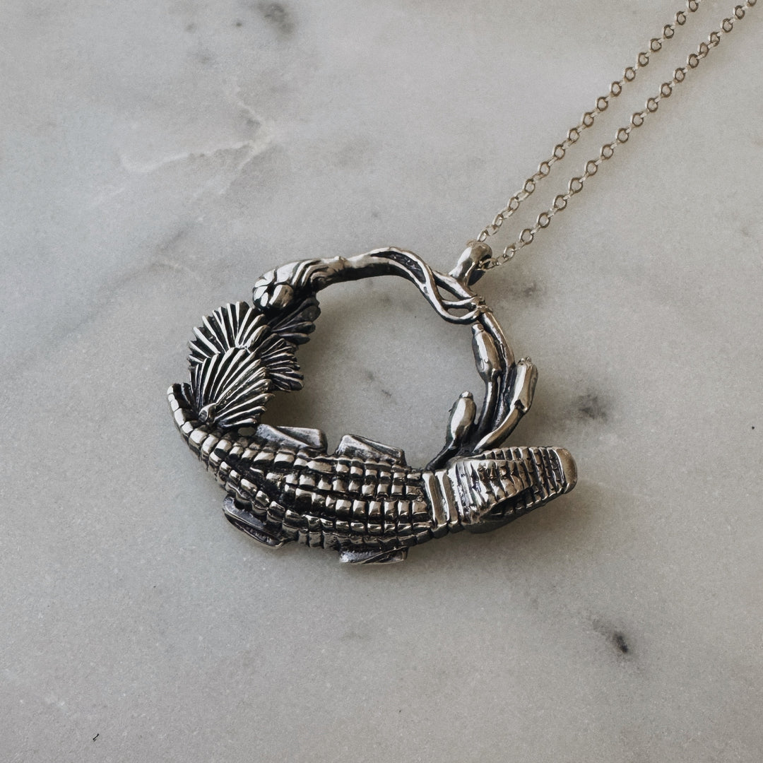 Plein Wild Swamp-Inspired Pendant from MIMOSA Handcrafted