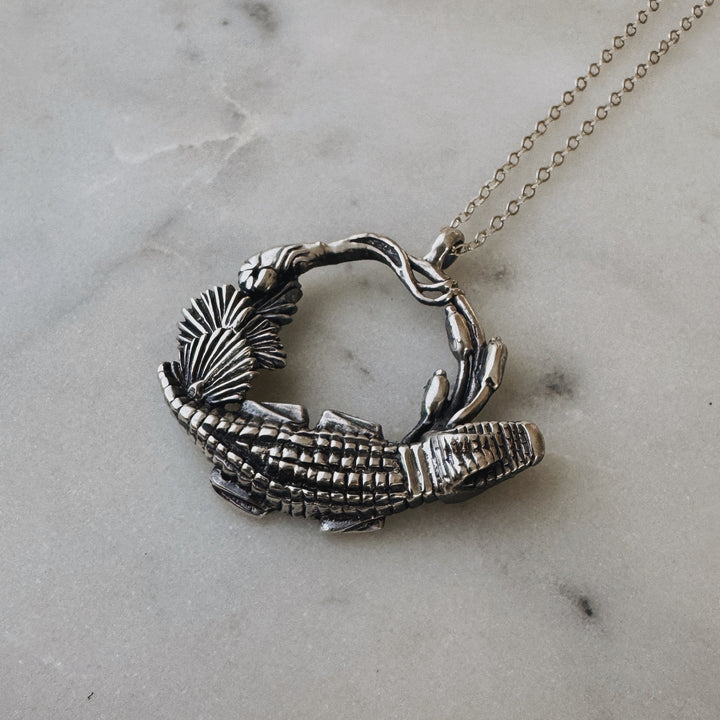 Plein Wild Swamp-Inspired Pendant from MIMOSA Handcrafted