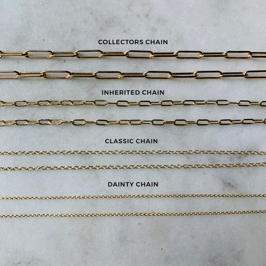 Gold-Filled and Silver Inherited Chain | MIMOSA Handcrafted