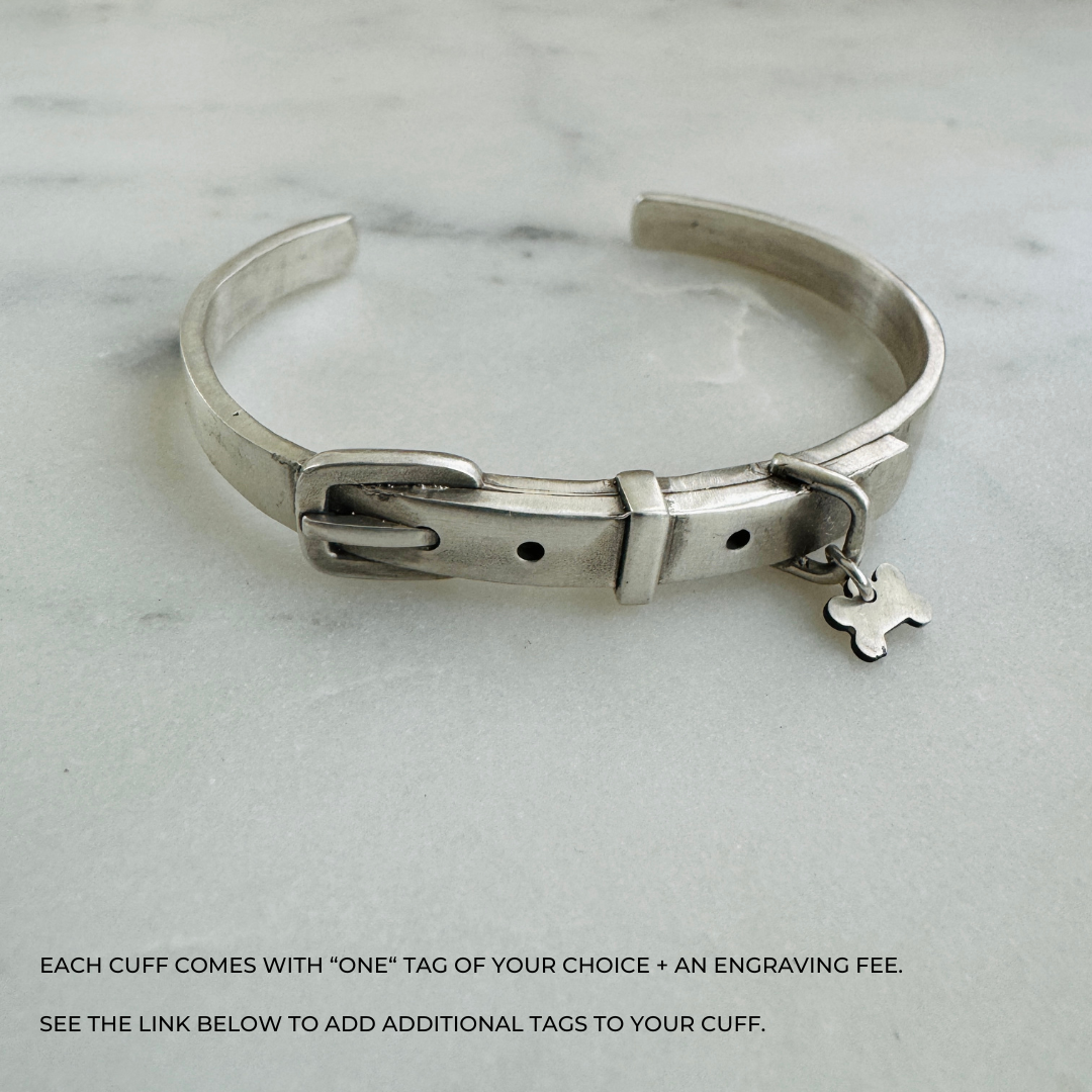 One Of The Most Unique Ever Vintage Jaguar Sterling Silver Bracelet