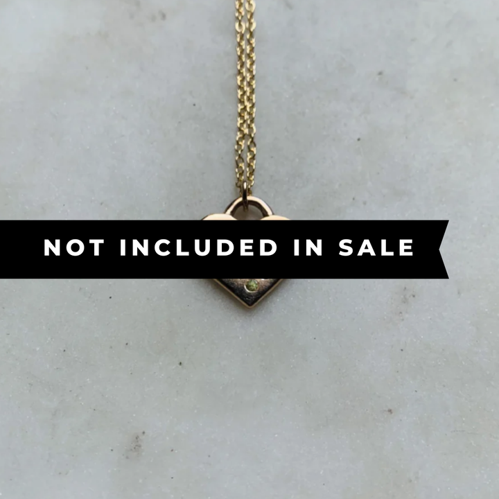 CUSTOMIZE A HEART BIRTHSTONE PENDANT