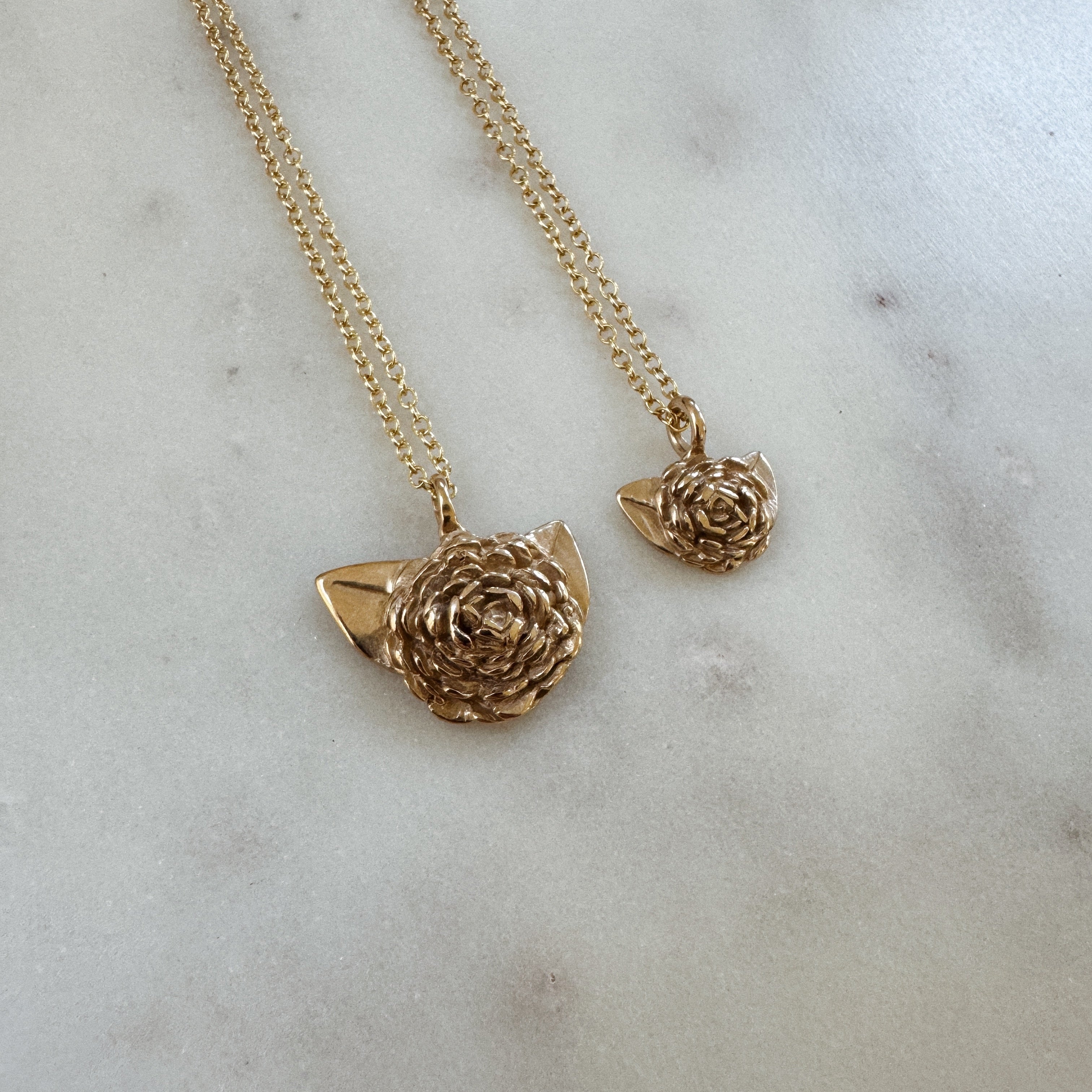 アクセサリー once Camellia Flower Necklace | MIMOSA Handcrafted