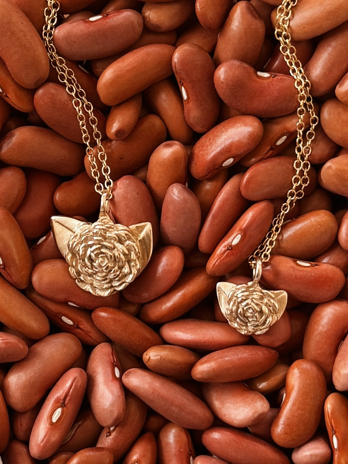 Camellia Flower Necklace | MIMOSA Handcrafted