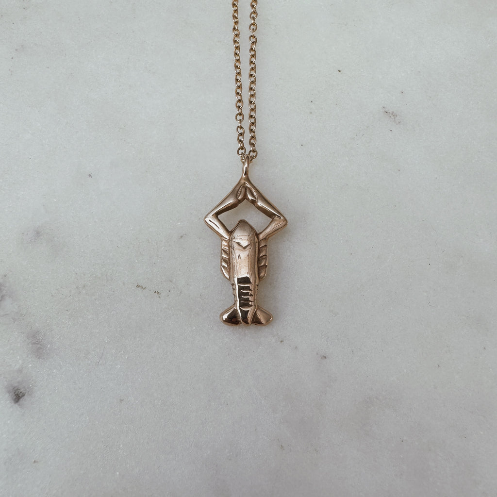 Crawfish Necklace | MIMOSA Handcrafted