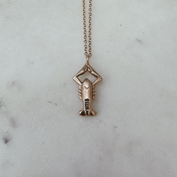 Crawfish Necklace | MIMOSA Handcrafted