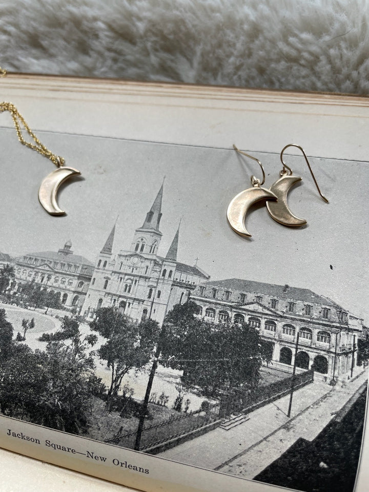 MIMOSA Handcrafted Crescent Moon Jewelry -- Crescent City