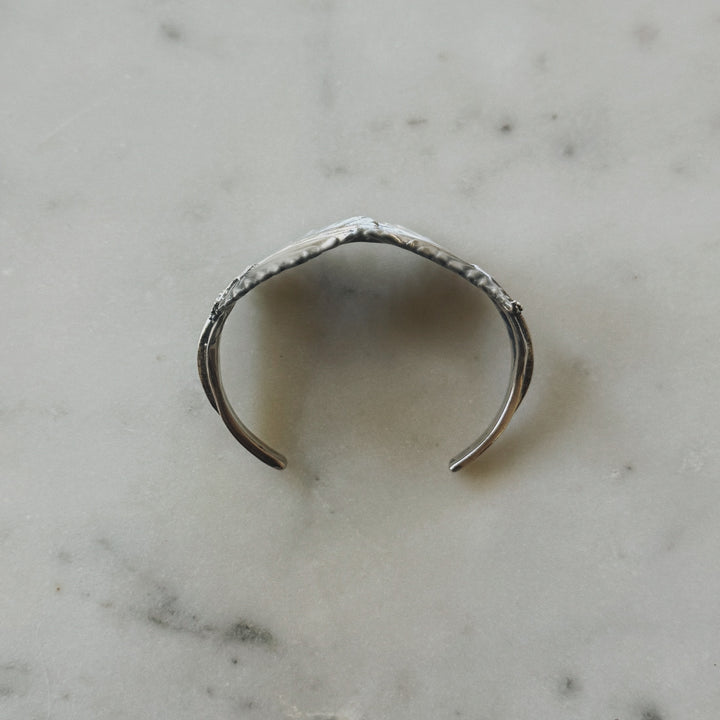 Palmetto Leaf Bracelet in sterling silver