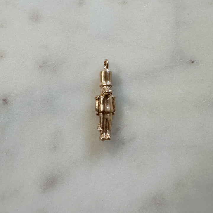 nutcracker pendant in bronze