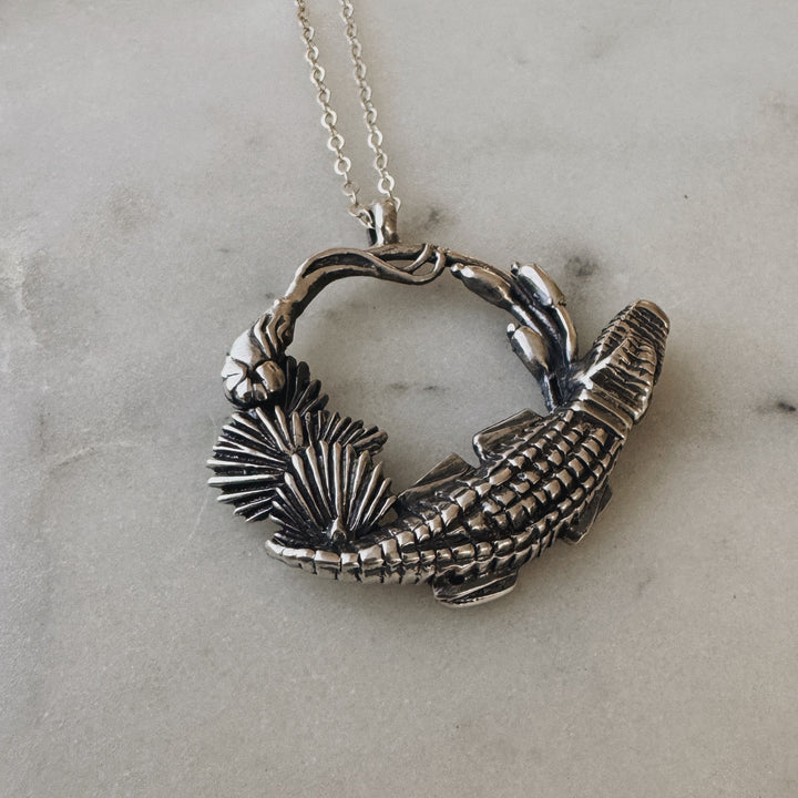 Plein Wild Swamp-Inspired Pendant from MIMOSA Handcrafted