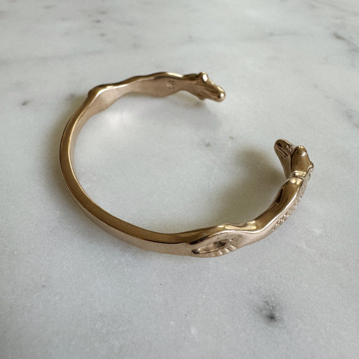 MIMOSA Handcrafted Mermaid Bracelet in Bronze