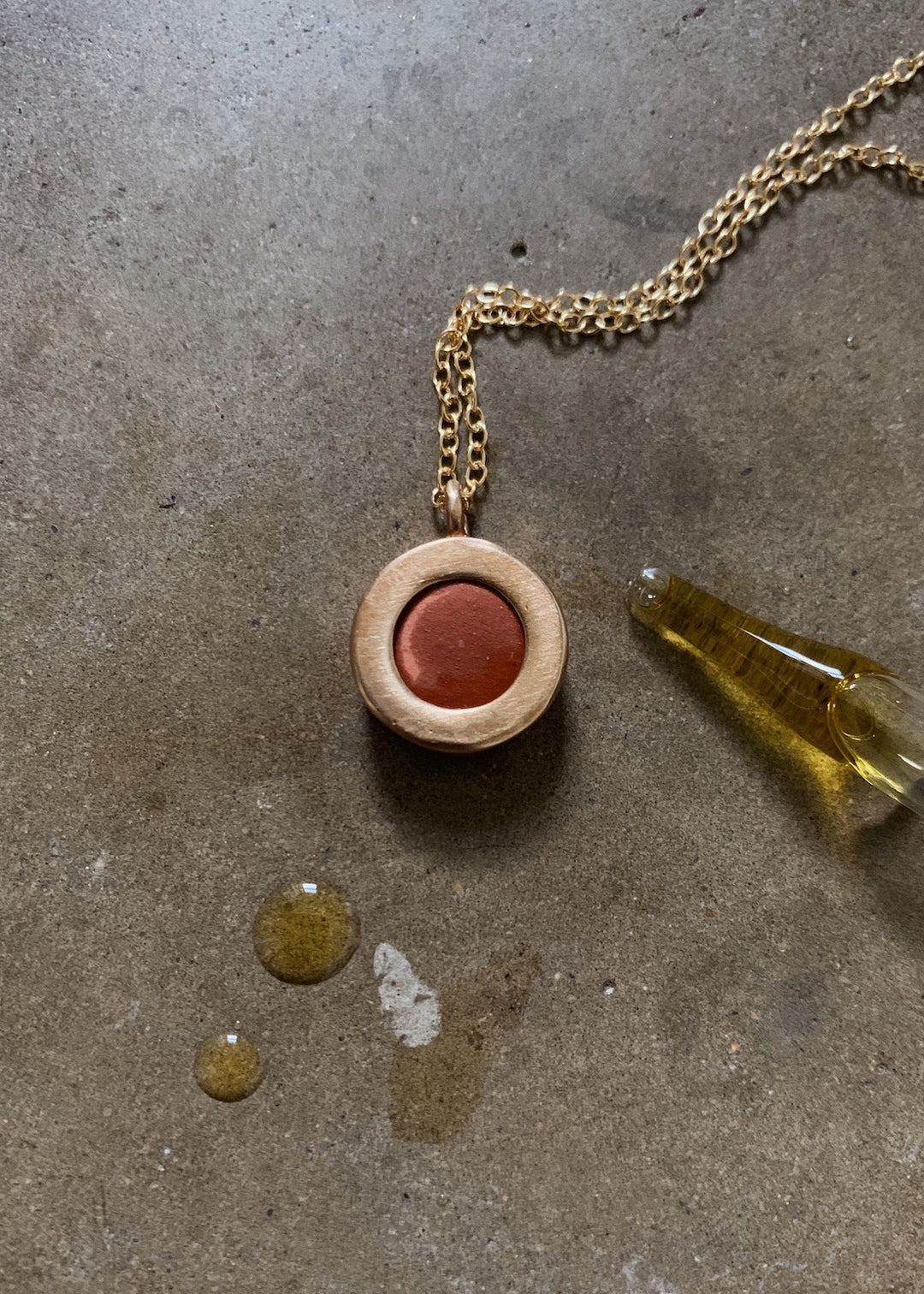 MIMOSA Handcrafted Essential Oil Necklace