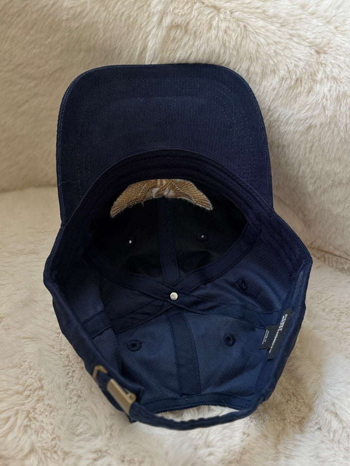 Navy Blue Pelican Hat from MIMOSA Handcrafted