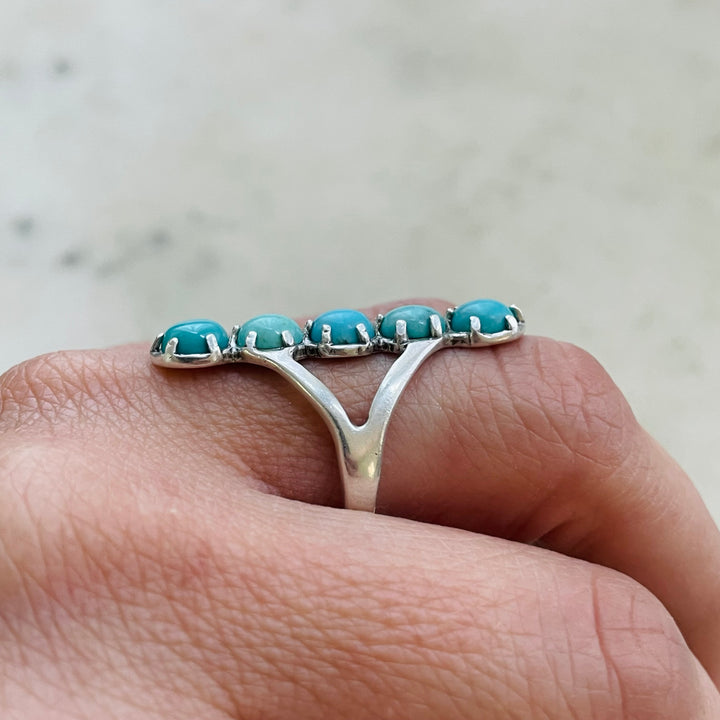 ROW RING - TURQUOISE