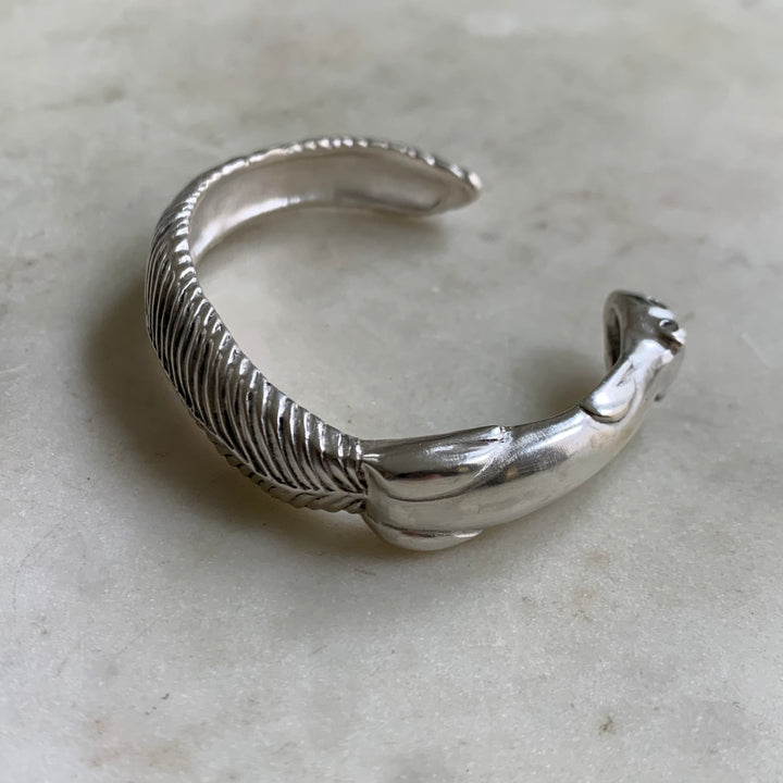 Squirrel Cuff in Sterling Silver | MIMOSA Handcrafted