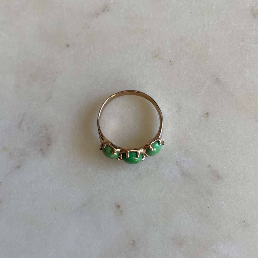 One-Of-A-Kind Green Turquoise Ring | MIMOSA Handcrafted