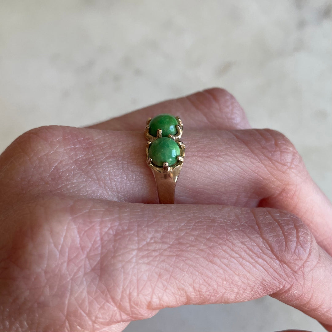 One-Of-A-Kind Green Turquoise Ring | MIMOSA Handcrafted