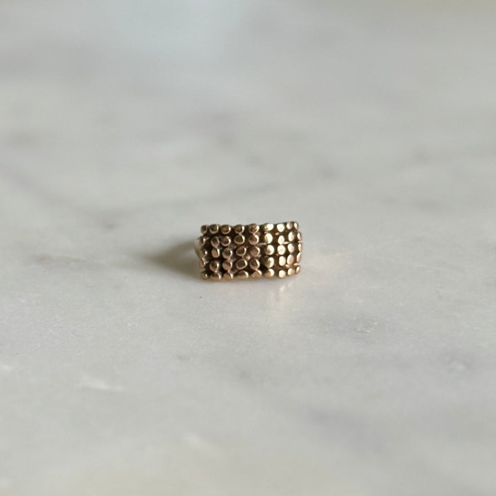 Handmade pilings ring by MIMOSA Handcrafted