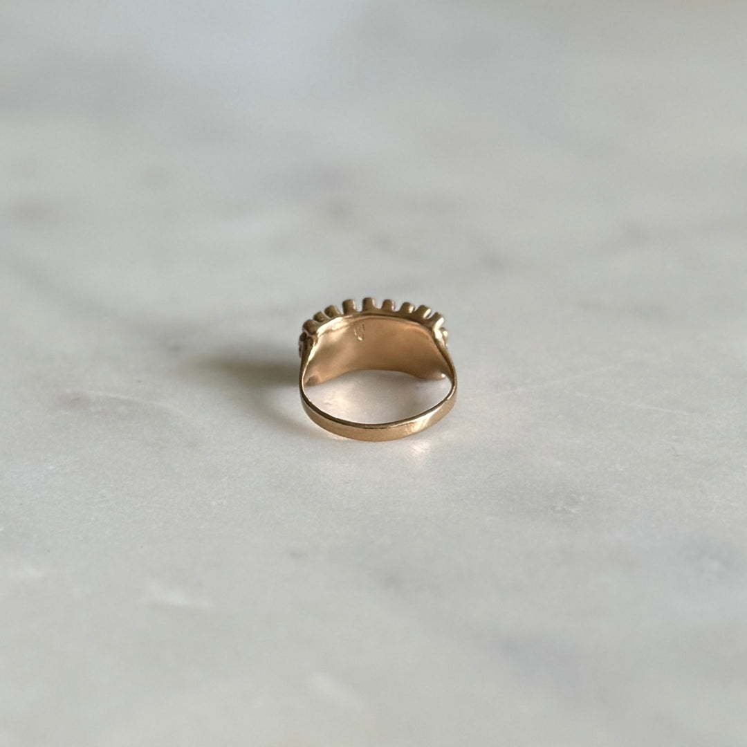 Handmade pilings ring by MIMOSA Handcrafted