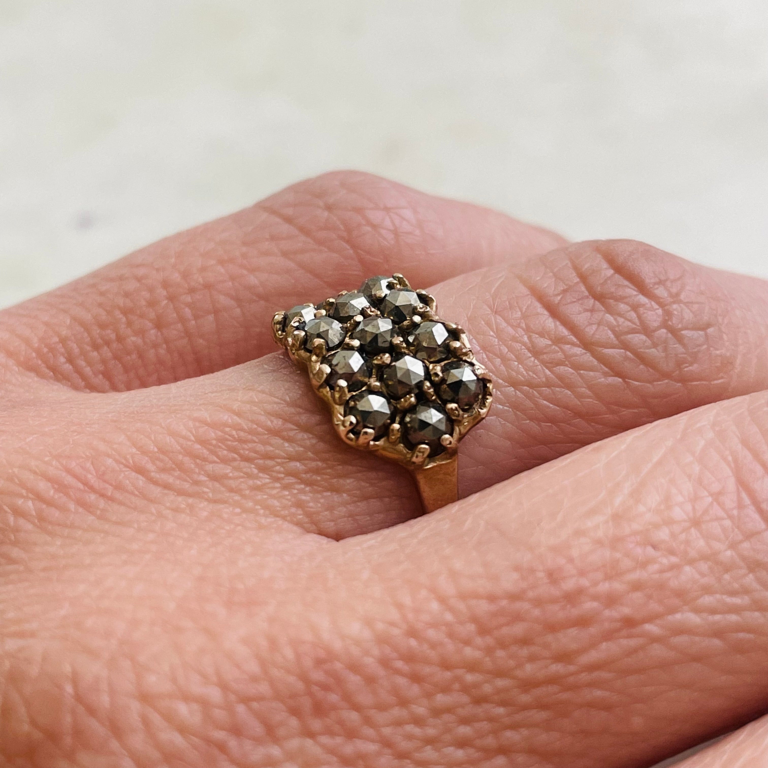 Amazon.com: Unique Pyrite Stone Ring in 14k Gold - Artisan Statement  Jewelry - Handmade Rings for Women - Fashion, Engagement, Wedding, Everyday  Jewelry - Customizable with Engraving : Handmade Products
