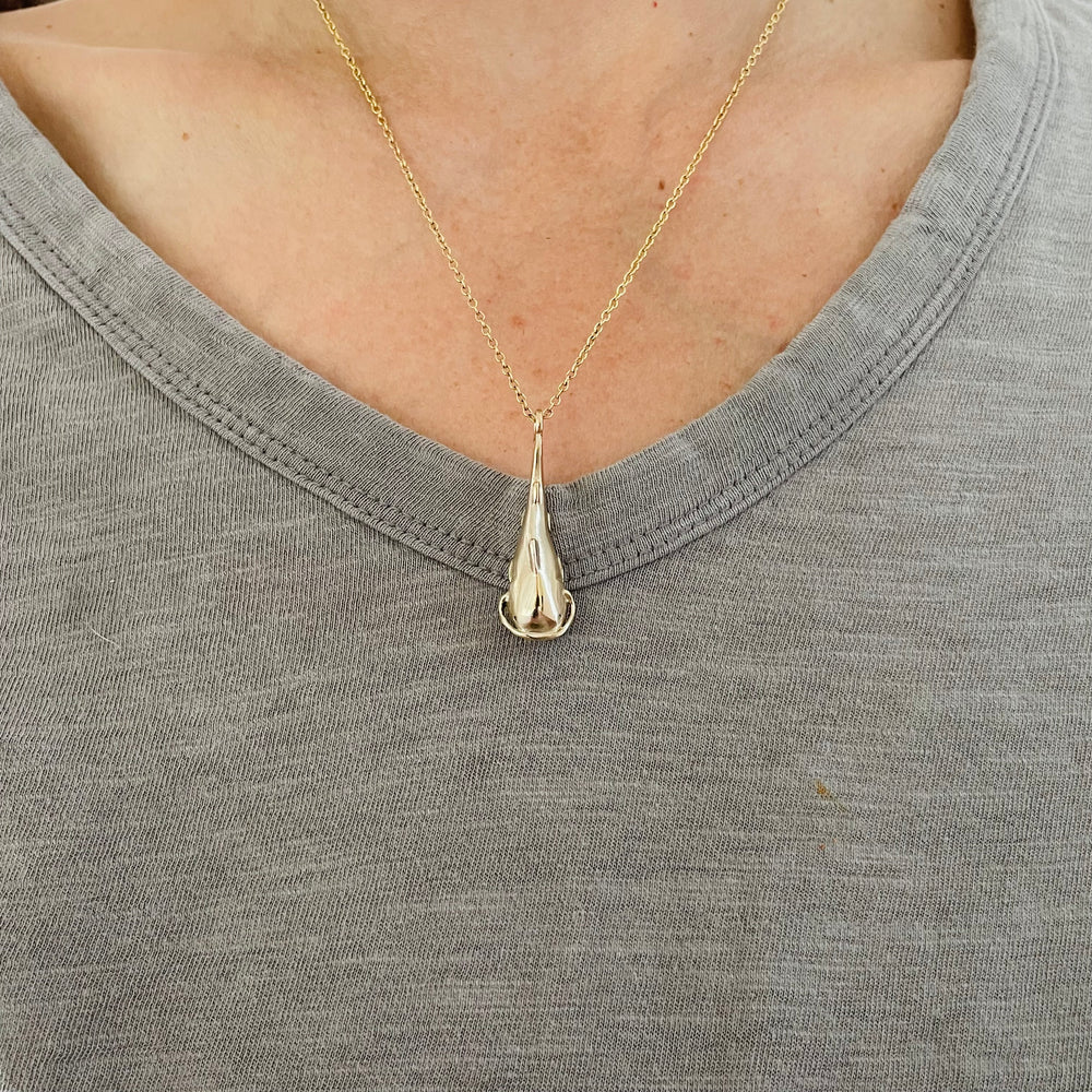 Small Louisiana Wild Necklace | Mimosa Handcrafted Bronze