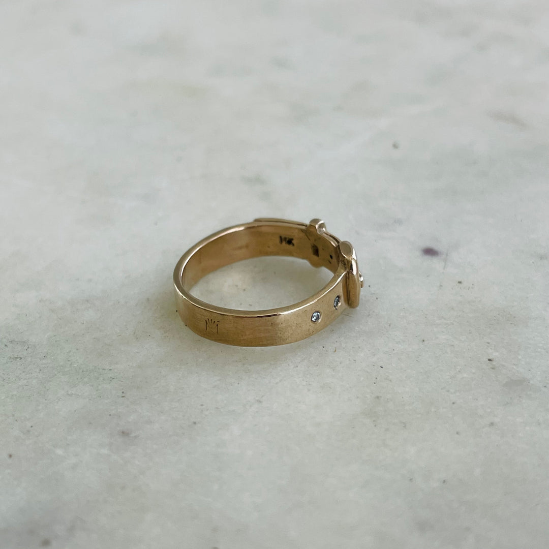 Belt Ring | Mimosa Handcrafted Bronze / 3.5