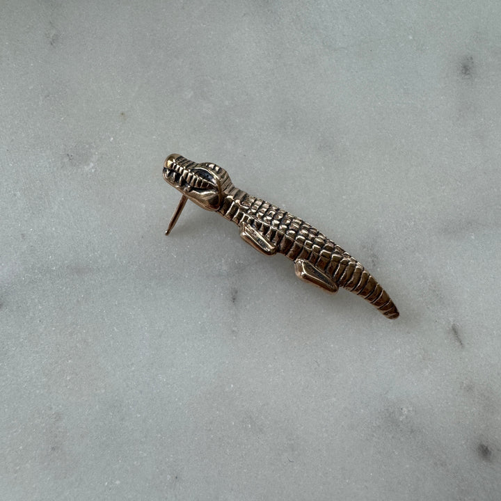 Alligator Pin | MIMOSA Handcrafted