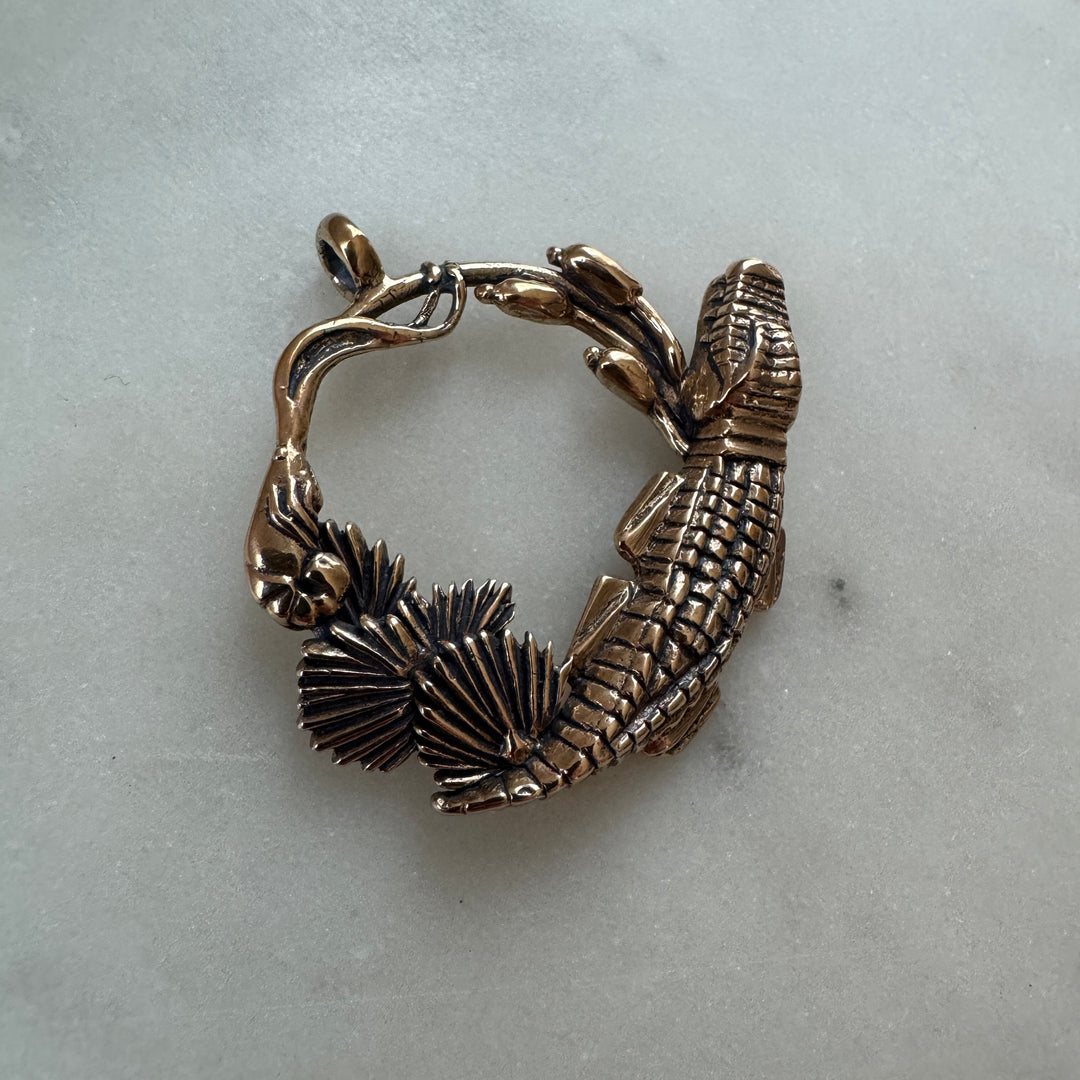 Plein Wild Swamp-Inspired Pendant from MIMOSA Handcrafted