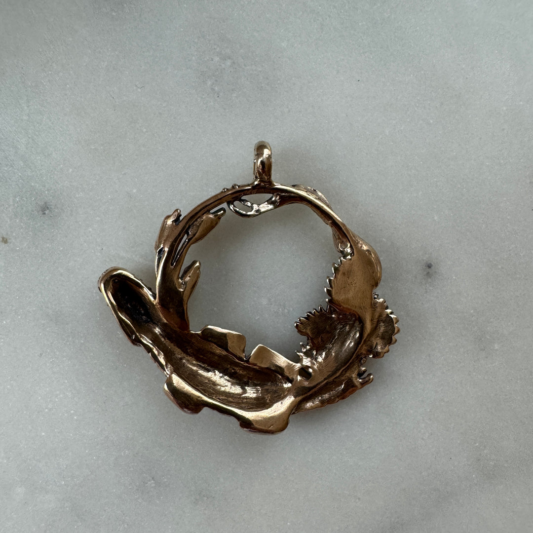 Plein Wild Swamp-Inspired Pendant from MIMOSA Handcrafted