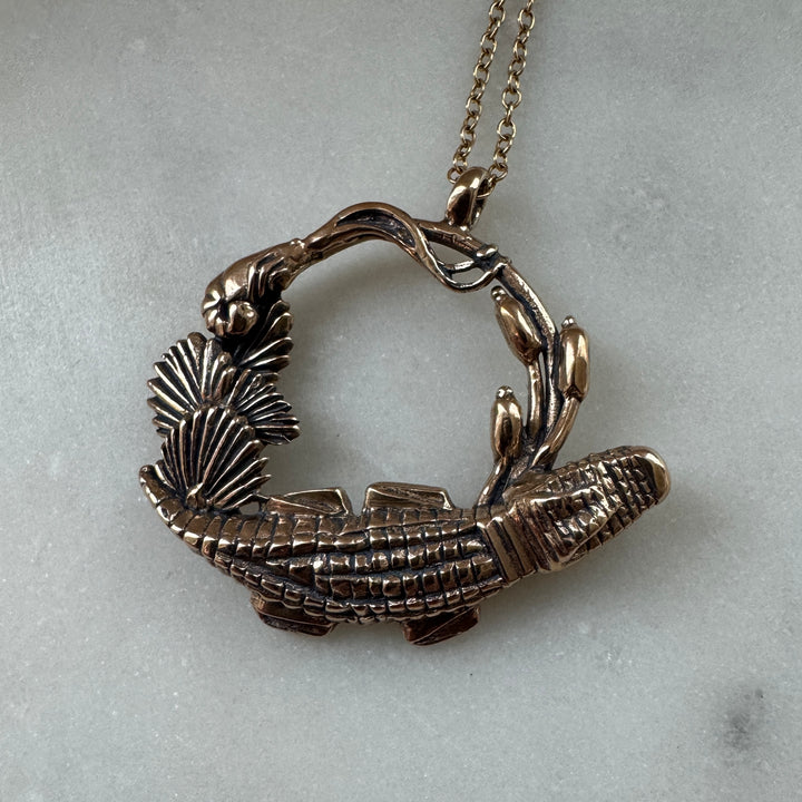Plein Wild Swamp-Inspired Pendant from MIMOSA Handcrafted