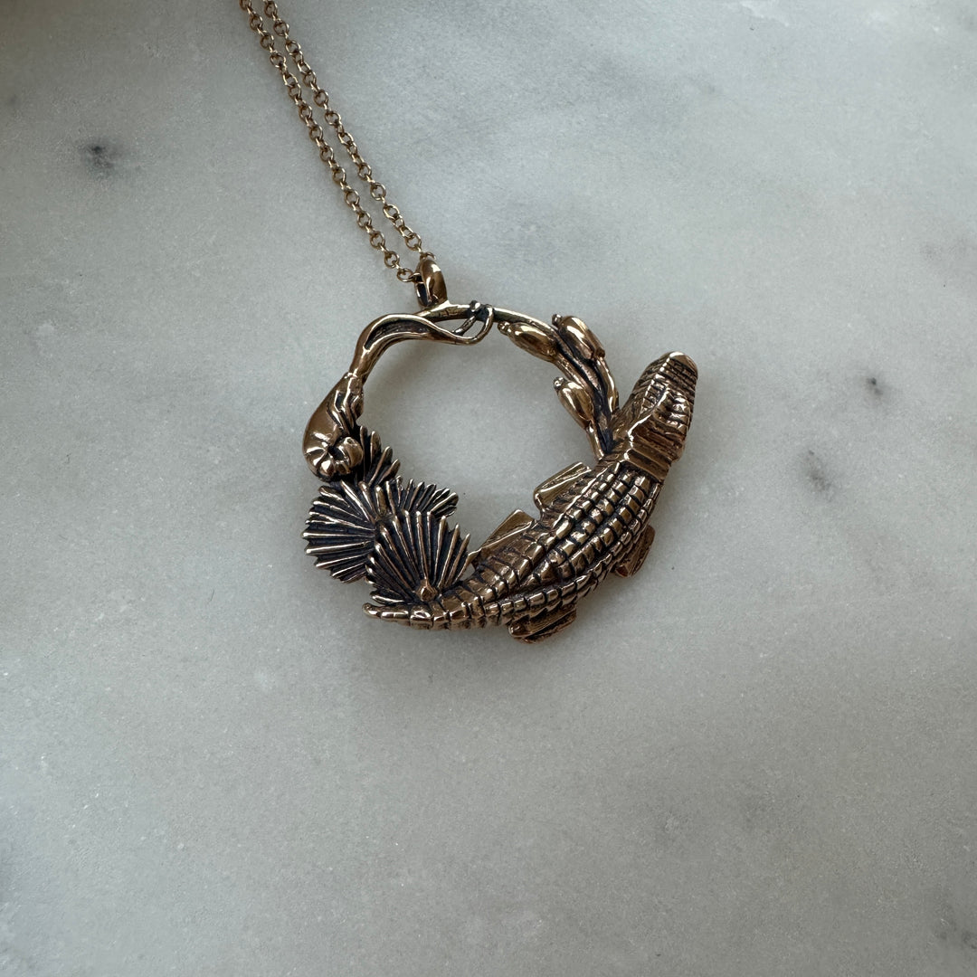 Plein Wild Swamp-Inspired Pendant from MIMOSA Handcrafted