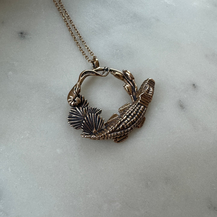 Plein Wild Swamp-Inspired Pendant from MIMOSA Handcrafted