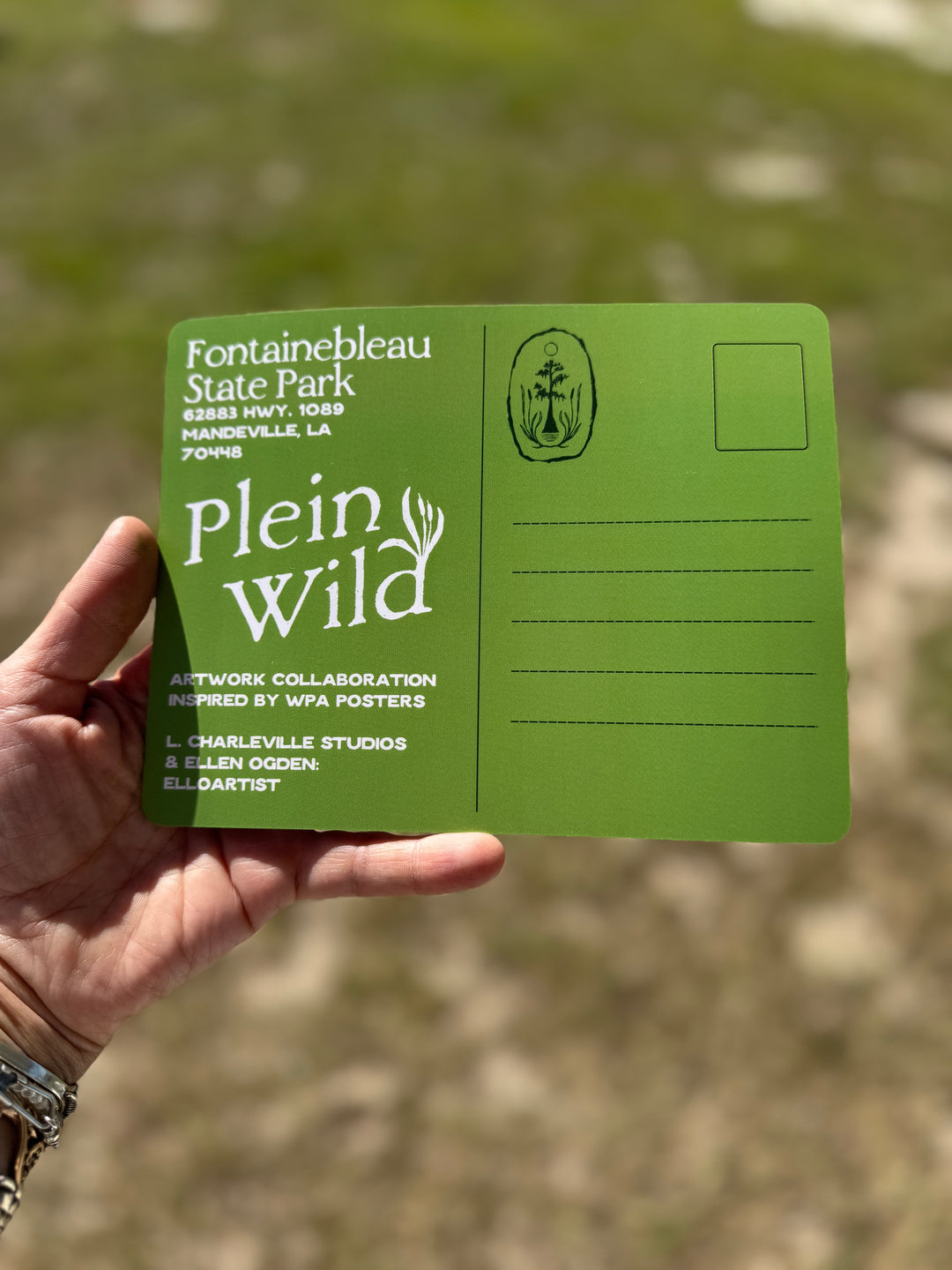 PLEIN WILD BAG - DONATION TO FONTAINEBLEU STATE PARK