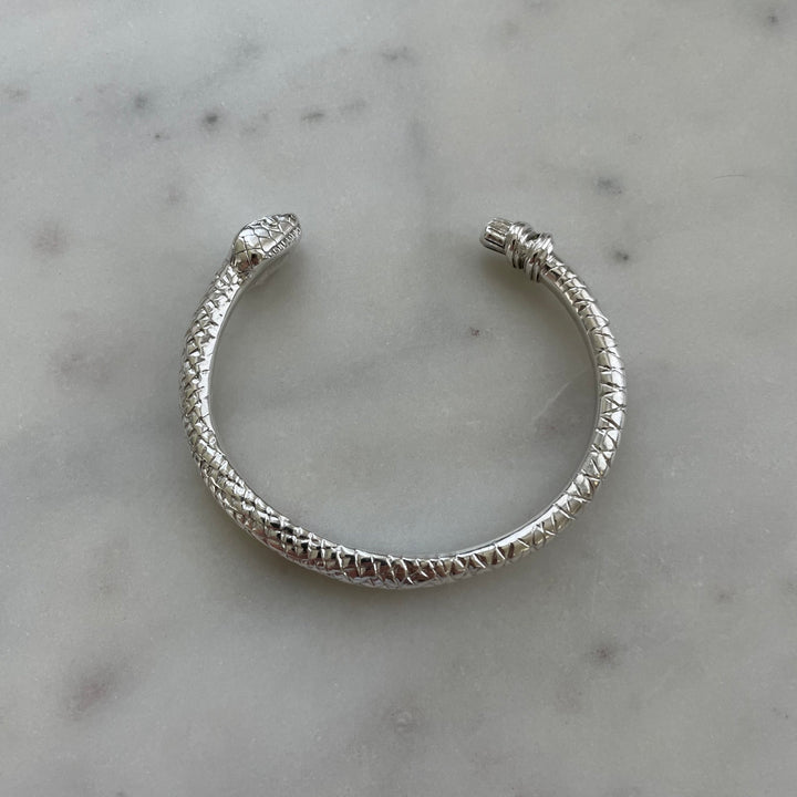 Snake Bracelet in Sterling Silver