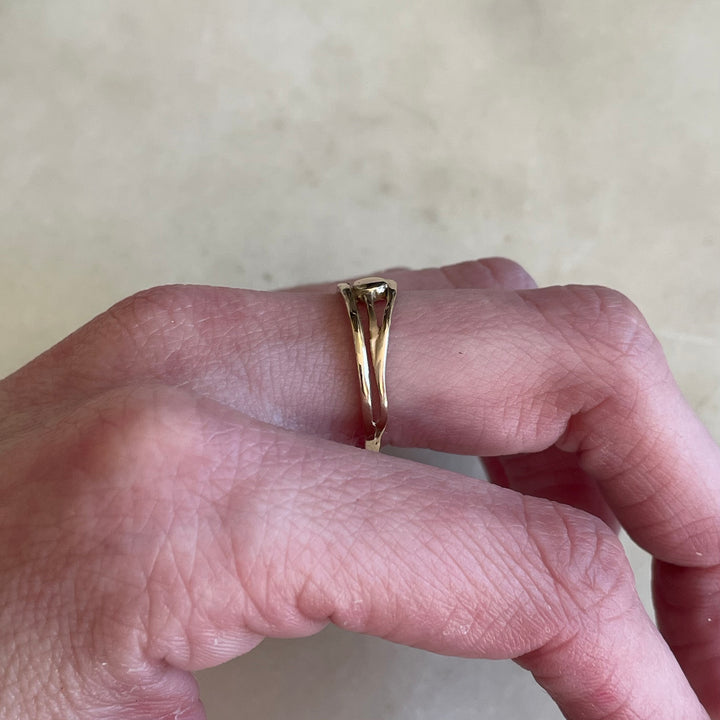 14K GOLD APRICUS RING