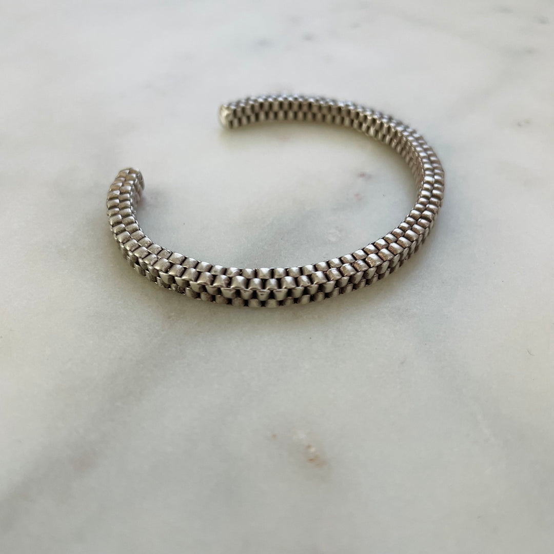 Silver twisted chain bracelet, Le 31, Men's Bracelets