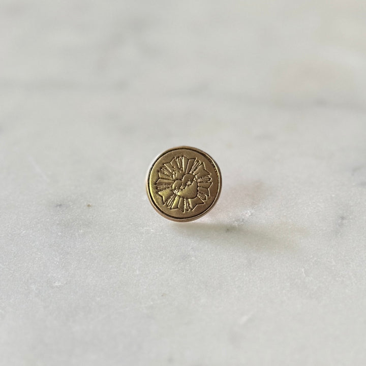 Sacred Heart Pin | MIMOSA Handcrafted