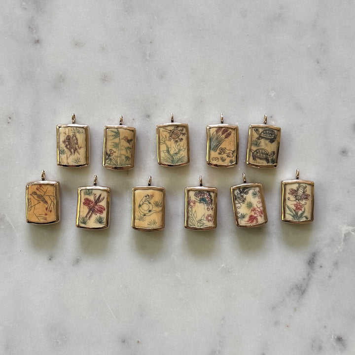 STORY PANEL PENDANTS — ONE OF A KIND | MIMOSA Handcrafted