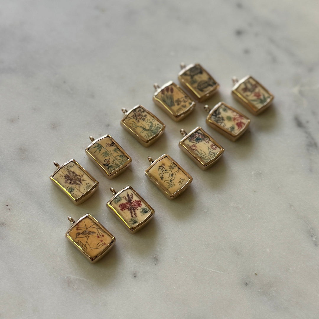 STORY PANEL PENDANTS — ONE OF A KIND  | MIMOSA Handcrafted 