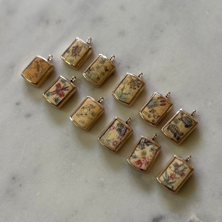 STORY PANEL PENDANTS — ONE OF A KIND  | MIMOSA Handcrafted 